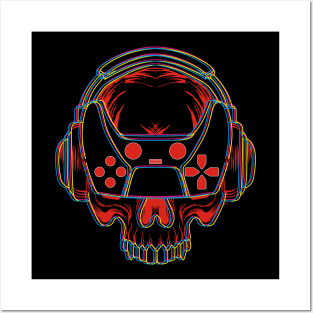 SKULL GAMER Posters and Art